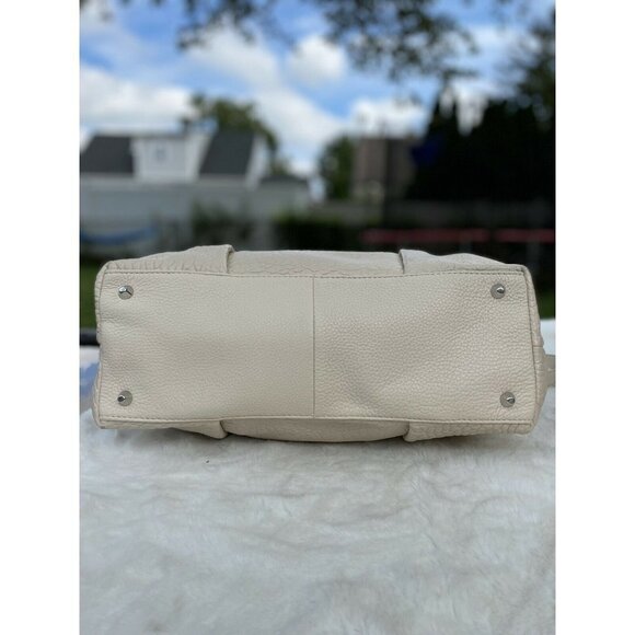 Vince Camuto Convertible Lamb Leather Pleated Tote - Steph seashell bag - Picture 4 of 6